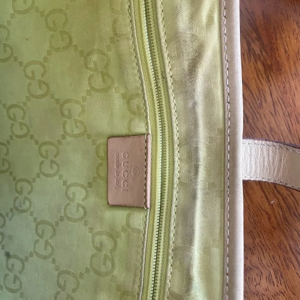 Vintage Gucci Jackie Tan Shoulder Bag - Picture 2 of 6
